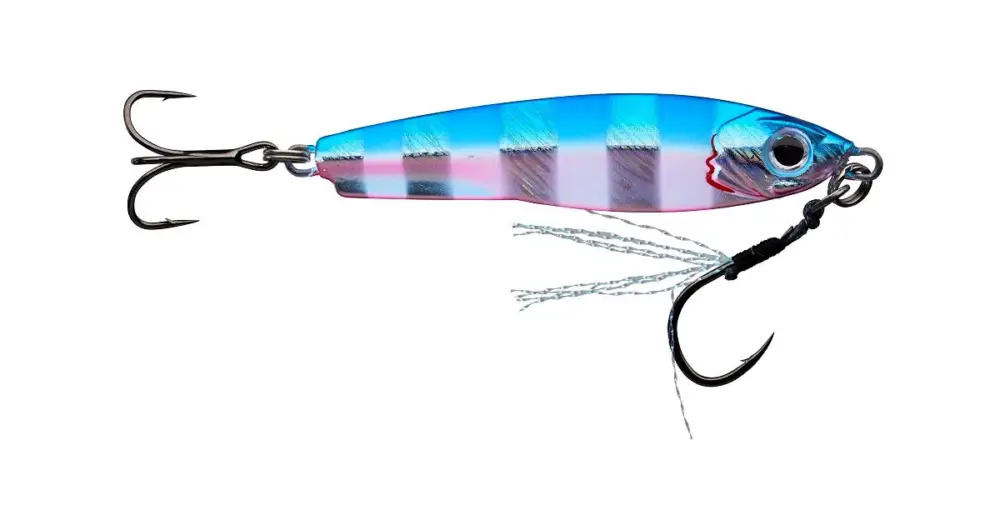 Gunki Pilker Space Jig Blue Pink - 14 g Vrácení Zdarma