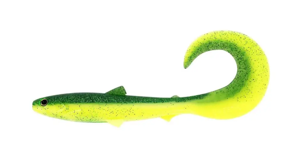 Víkendová Akce Westin Gumová Nástraha Bullteez Curltail Fireflash - 8 cm 3 g 3 ks