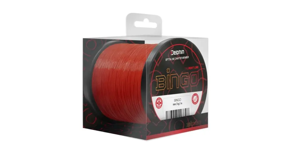 Delphin Vlasec Bingo - Průměr 0,28 mm / Nosnost 6,5 kg / Návin 1200 m Akční Cena