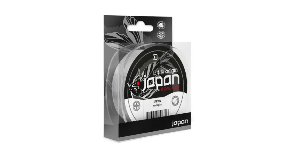 Finální Výprodej Delphin Vlasec Japan Origin Ultra Čirá - Průměr 0,128 mm / Nosnost 1,41 kg / Návin 200 m