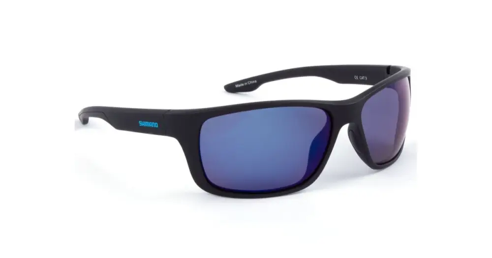 Značkový Shimano Polarizační Brýle Antares Matte Black & Blue Mirror