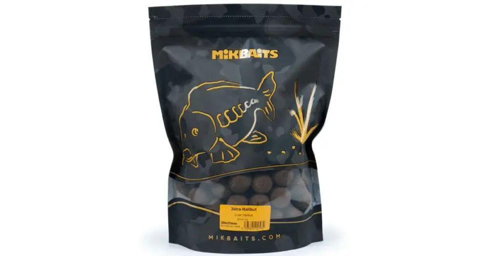 Ihned K Objednání Mikbaits Boilie Catfish Játra Halibut 1 kg - 50x30 mm