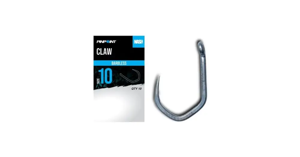 Omezená Nabídka Nash Háčky Claw Micro Barbed 10 ks - Velikost 10