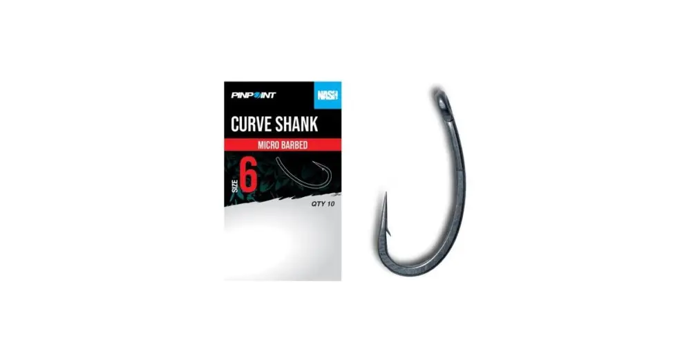 Nash Háčky Curve Shank Micro Barbed 10 ks - Velikost 4 Top Prodej