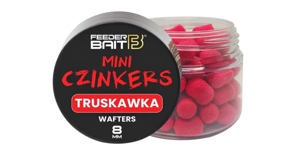 FeederBait Wafters Mini Czinkers 6x8 mm - Jahoda Nízká Cena