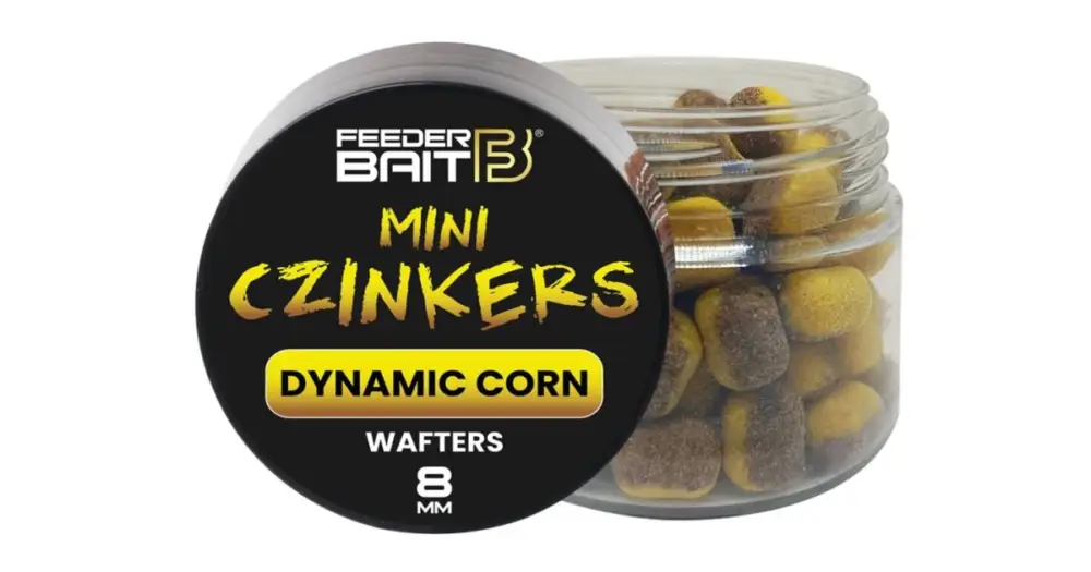 Zlevněný FeederBait Wafters Mini Czinkers 6x8 mm - Dynamic Corn