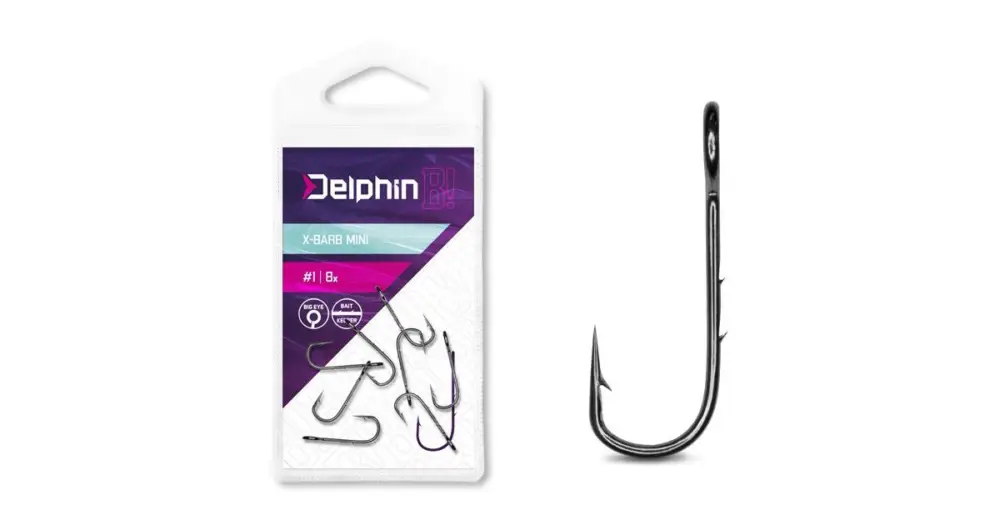 Víkendová Akce Delphin Háčky Na Čeburašku B! X-BARB Mini 8 ks - 2