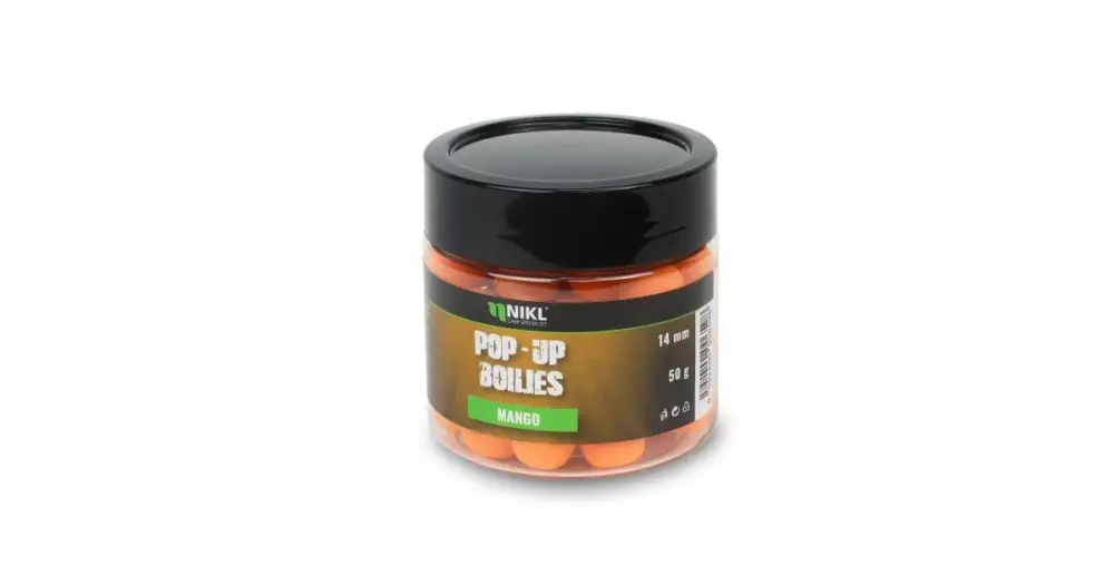Bezpečná Platba Nikl Plovoucí Boilies Mango - 18 mm 50 g