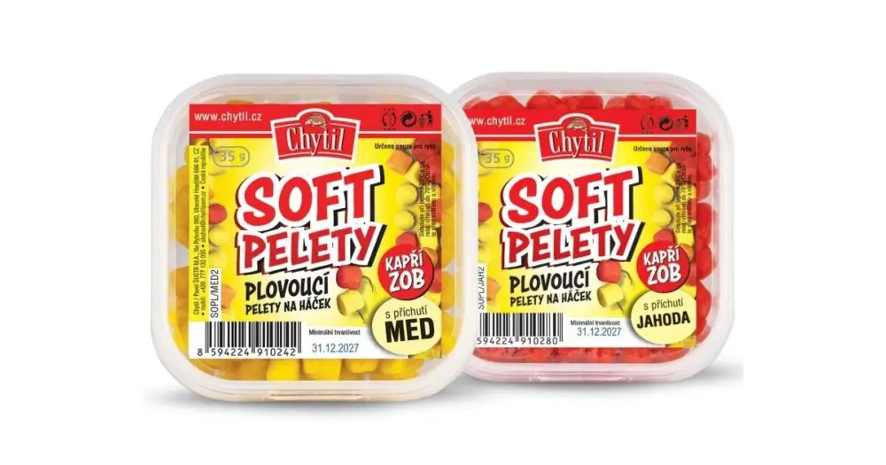 Chytil Plovoucí Soft Pelety 6-8 mm 35 g - Med Aktuální