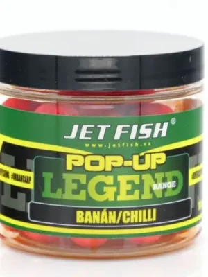 Akce Jet Fish Plovoucí Boilie Legend Range Banán Chilli - 60 g 16 mm