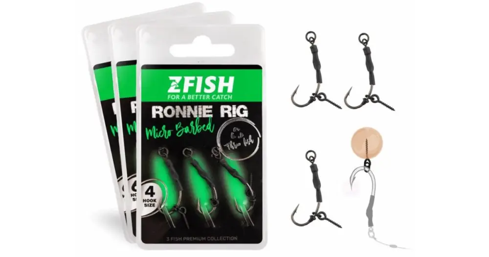 Zlevněný Zfish Návazec Ronnie Rig 3 ks