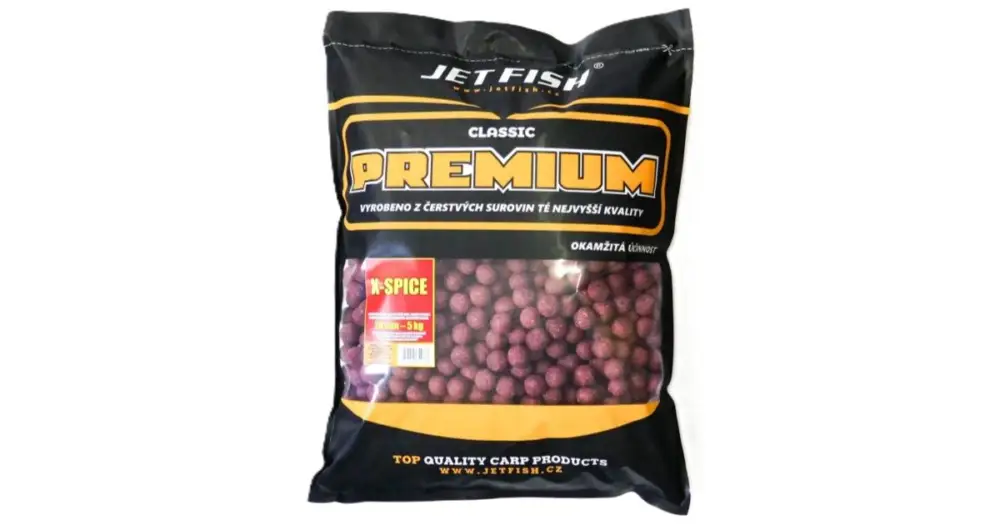 Jet Fish Boilie Premium Clasicc 5 kg 20 mm - X-Spice Horká Nabídka