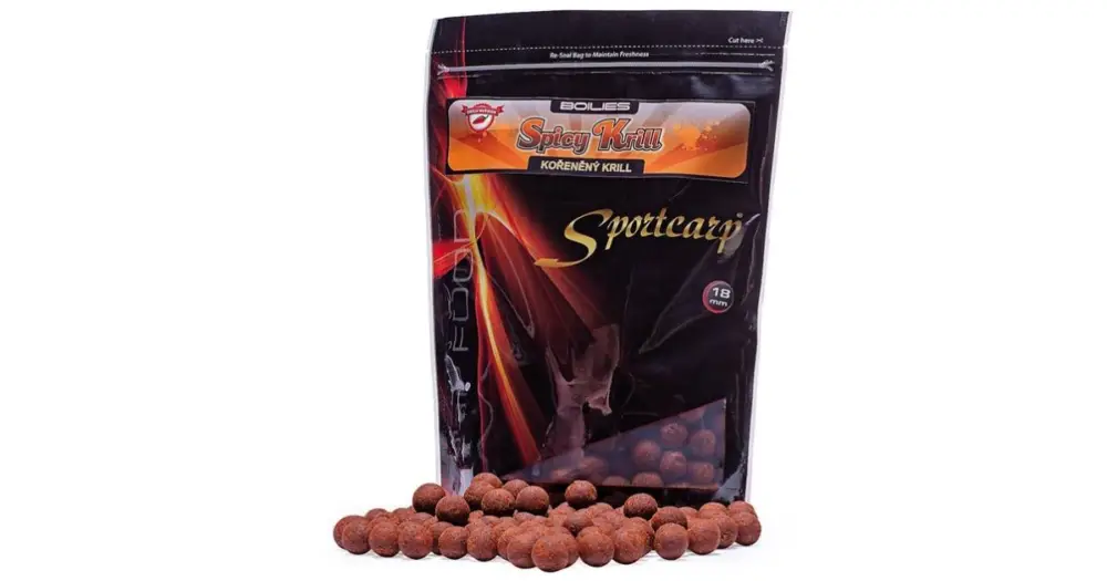 Kup Teď Sportcarp Boilie Spicy Krill - 4 kg 18 mm