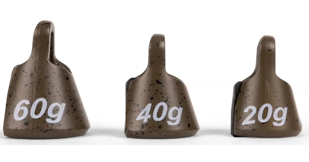 Akce Korum Zátěž Pro Zjištění Hloubky Pinch-On Plummet 2 ks - 40 g