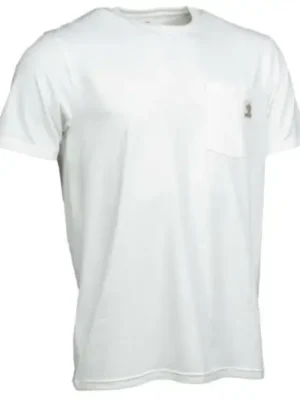 Akční Nabídka Nash Tričko Make It Happen Badge Pocket T-Shirt Ecru - L