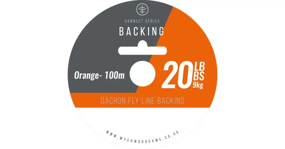 Wychwood Backing Dacron Flyline Backing 20 lb 100 m Orange Doprava Zdarma