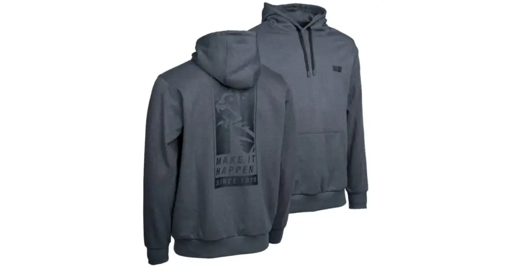 Nash Mikina Make It Happen Since 1978 Hoody Grey Marl - XXL Pouze Dnes