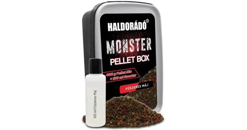 Ihned K Objednání Haldorádó Pelety Monster Pellet Box 400 g 2 mm - Pikantní Červená Játra
