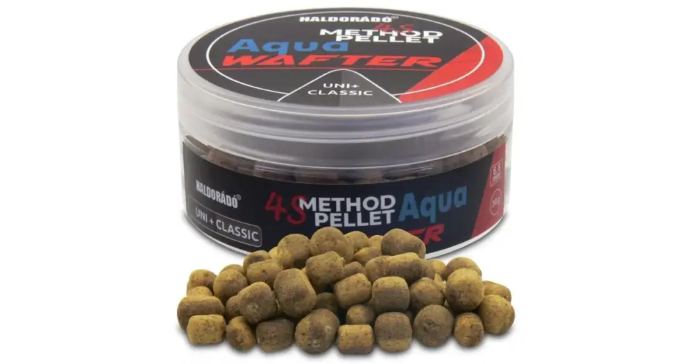 Haldorádó Pelety 4S Method Pellet Aqua Wafters 30 g 6+8 mm Časově Omezené