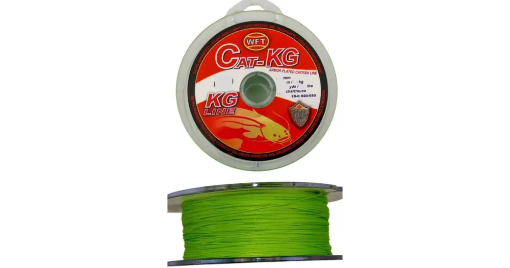 WFT Splétaná Šňůra Cat-KG Chartreuse 300 m - 0,55 mm 70 kg Omezená Nabídka