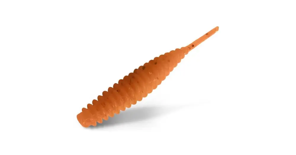 Delphin Umělá Gumová Nástraha B! StinxGRUB 4 cm 20 ks - Cheese / Orange Sleva
