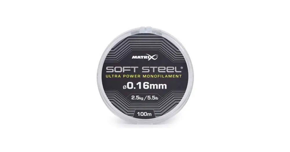Matrix Vlasec Soft Steel Ultra Power Monofilament 100 m - 0,26 mm 5,5 kg Odeslání Ihned