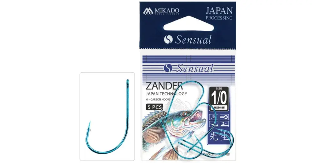 Výprodej Mikado Háčky Sensual Zander Modrý 5 ks - 2