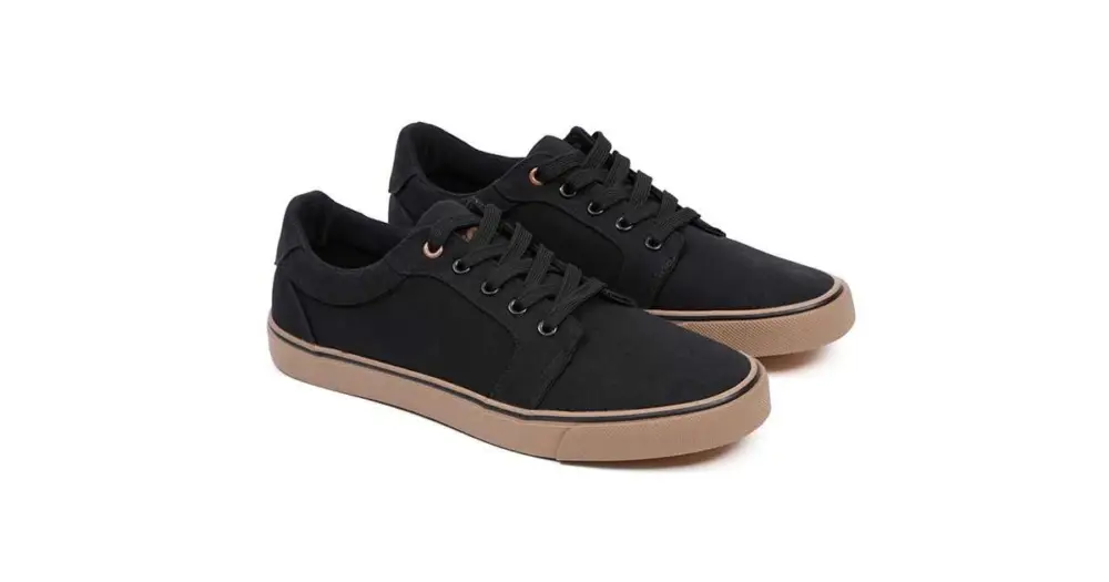 Fox Boty Black Canvas Shoe Nejlepší Cena