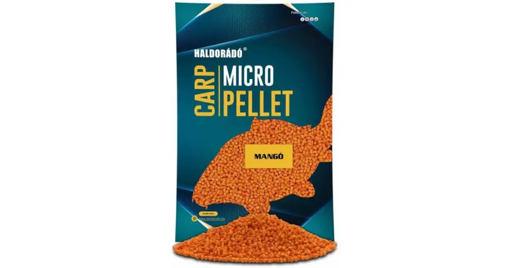 Akční Cena Haldorádó Pelety Carp Micro Pellet 600 g 2,5 mm - Mango