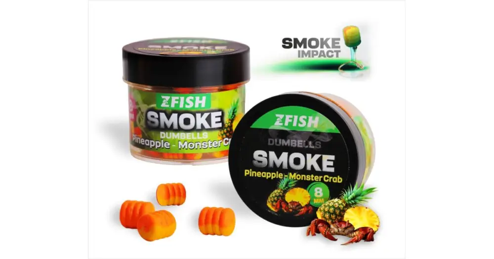 Vrácení Zdarma Zfish Smoke Pop-Up Dumbells 8 mm 20 g - Pineapple Monster Crab