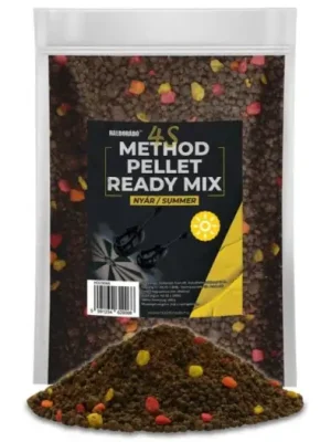 Akční Cena Haldorádó Pelety 4S Method Pellet Ready Mix 600 g 2-4 mm - Léto