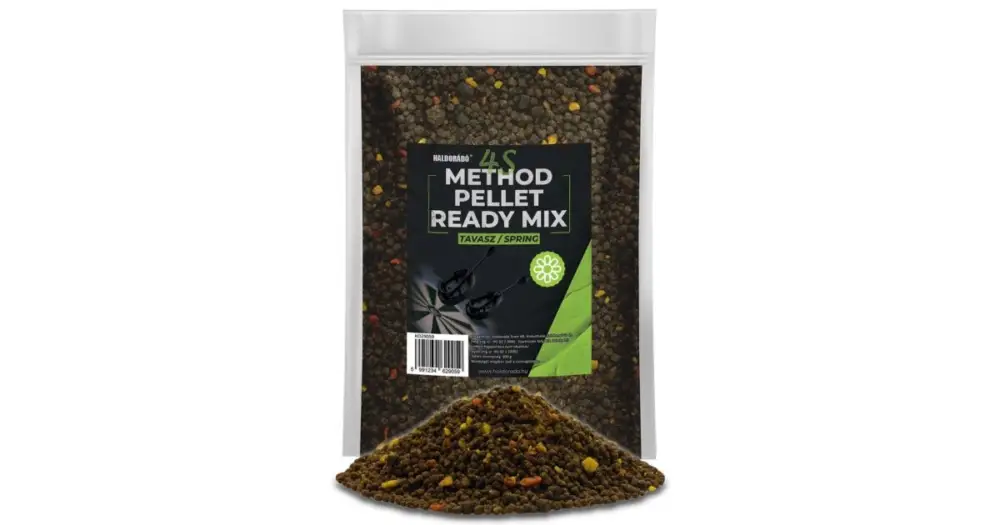 Vysoce Kvalitní Haldorádó Pelety 4S Method Pellet Ready Mix 600 g 2-4 mm