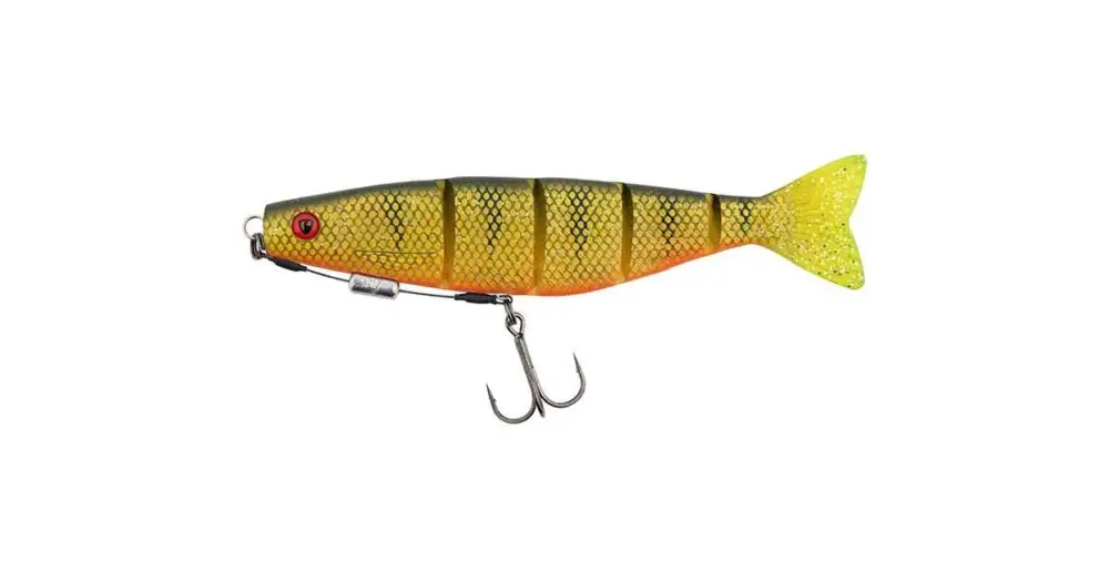 Fox Rage Gumová Nástraha Pro Shad Jointed Loaded UV Natural Perch - 14 cm Akce