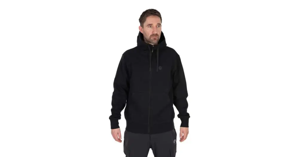Pouze Dnes Matrix Mikina Zipped Hoody Black Stealth - XXL