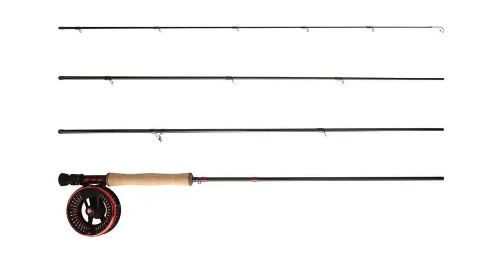 Sleva Greys Muškařský Set Tail Fly Combo Prut 13 ft Naviják 9/10 Šňůra SH9F