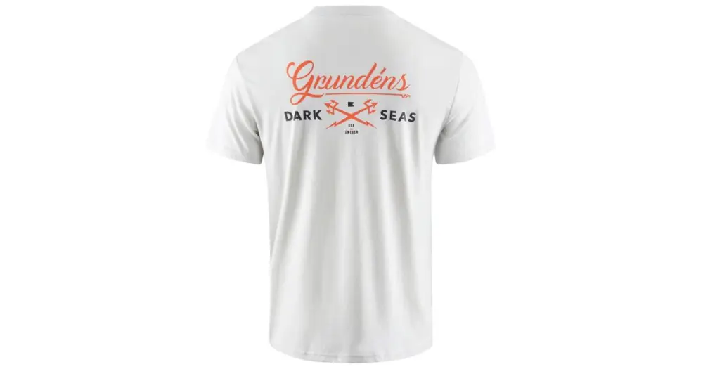 Grundéns Tričko Dark Seas X Grundens Common Bond SS T-Shirt Oyster - XXXL Výhodná Nabídka