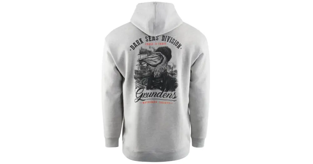 Nakupujte Hned Grundéns Mikina Dark Seas X Grundens Portsmith Hoodie Athletic Heater - M