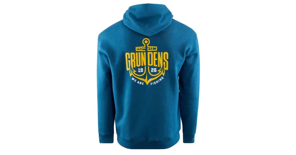 Grundéns Mikina Displacement DWR Hoodie Anchor Navy Heater - L Značkový