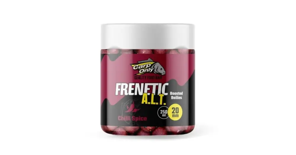 Akční Cena Carp Only Dipované Boilies Frenetic A.L.T. 20 mm 250 ml - Chilli Spice
