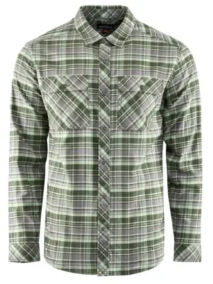 Akční Nabídka Grundéns Košile Dungeness Seawool Flannel Shirt Grass