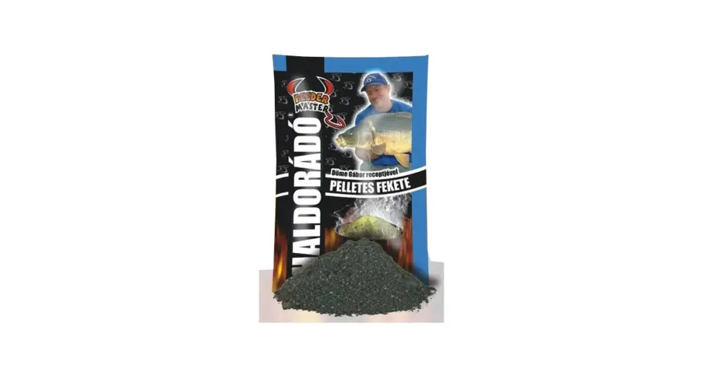 Jen Po Omezenou Doba Haldorádó Krmítková Směs Feeder Master 1 kg - Černé Pelety