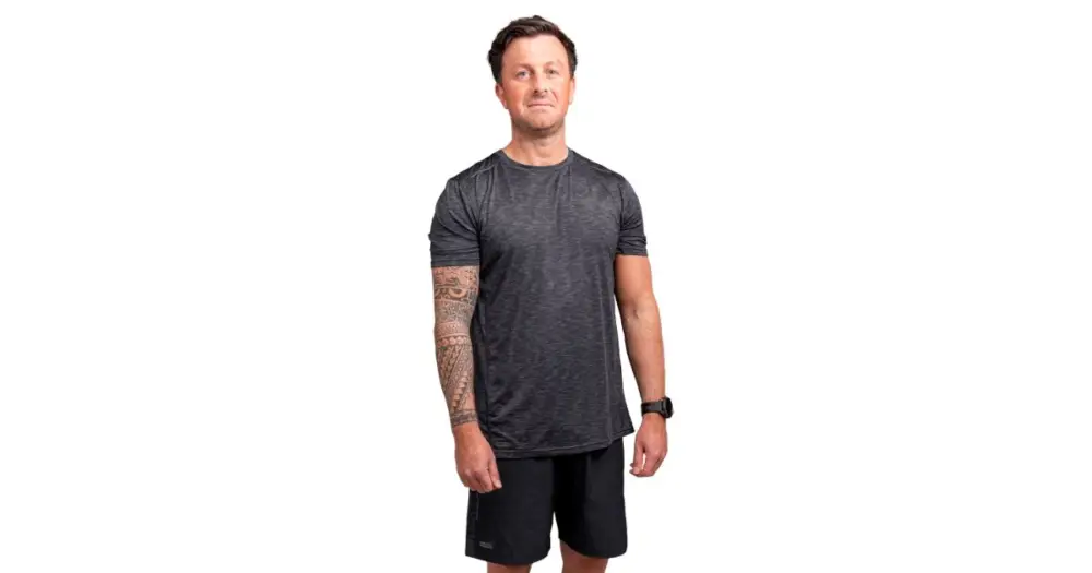 RidgeMonkey Tričko APEarel CoolTech Stealth Edition T-Shirt - XXL Speciální Cena