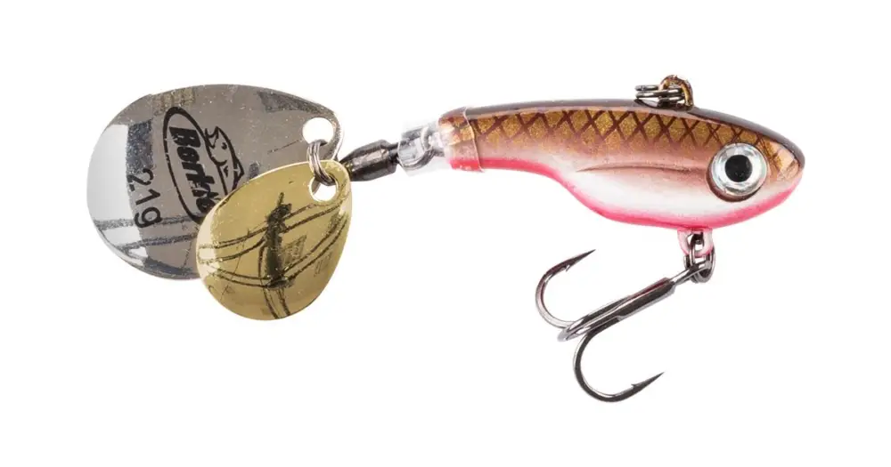 Berkley Nástraha Pulse Spintail Black n Red - 7,5 cm 21 g Tovární Cena