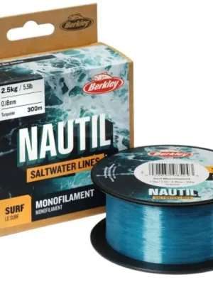 Značkový Berkley Vlasec Nautil Monofil Surf Turquoise 300 m - 0,18 mm 2,5 kg