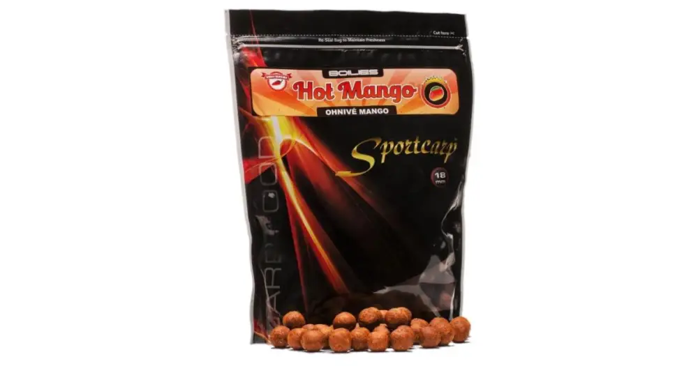 Sportcarp Boilies Hot Mango - 4 kg 20 mm Novinka