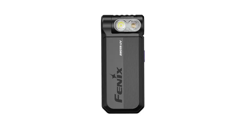Fenix Nabíjecí Baterka SW05R-UV Černá Víkendová Akce