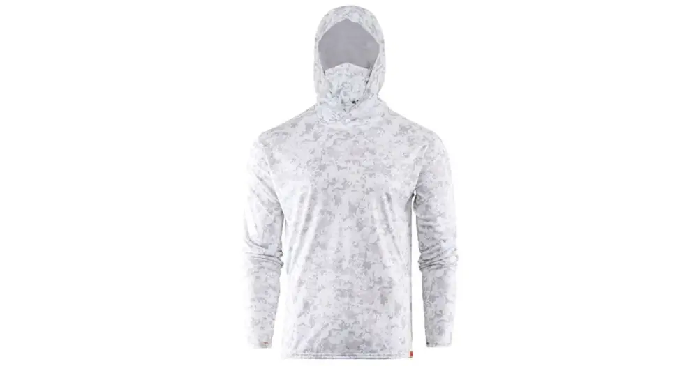 Grundéns Triko Tough Sun Masked Hoodie Squal Camo - XXL Sleva