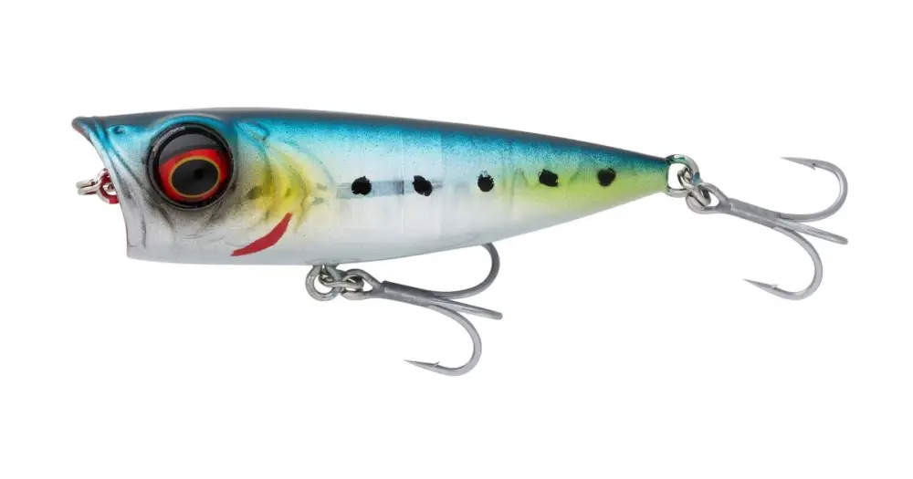 Savage Gear Wobler Micro Popper Sardine Holo - 4,3 cm 3 g Autentický