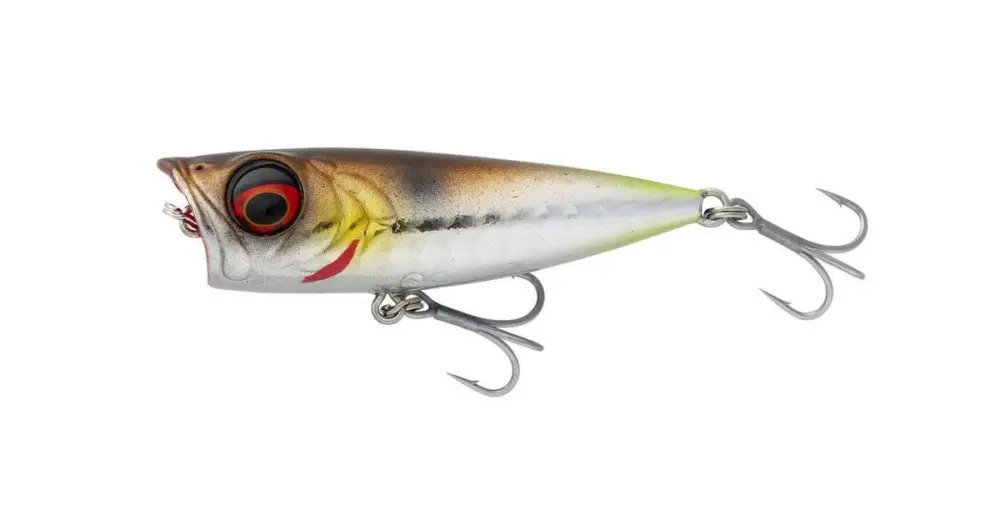 Must-Have Savage Gear Wobler Micro Popper Brown Mullet - 5,5 cm 5,4 g