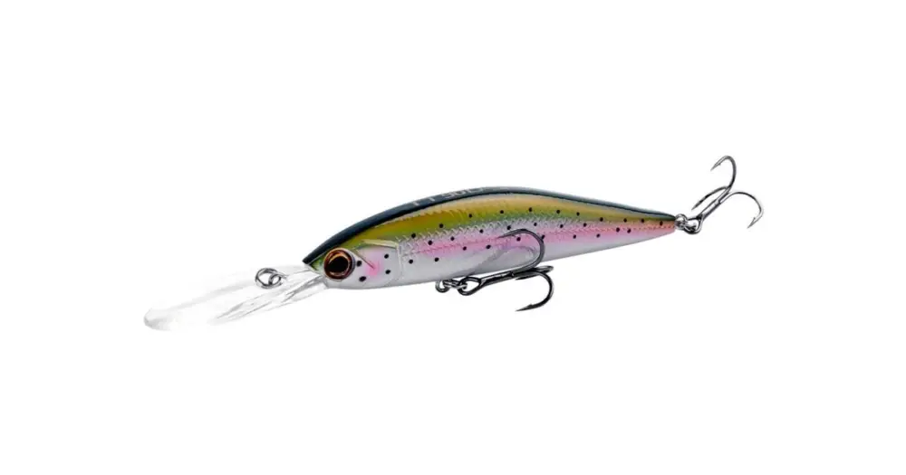 Akční Cena Shimano Wobler Lure Yasei Trigger Twitch D-SP Rainbow Trout 9 cm 12 g